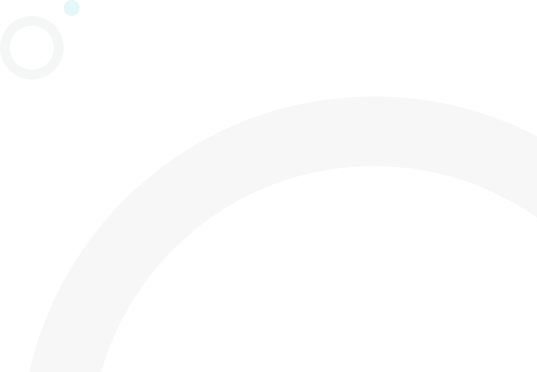 half circle and an blue arc